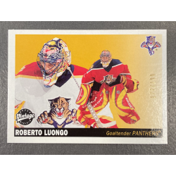 ROBERTO LUONGO 2002-03 UPPER DECK VINTAGE GREEN BACKS 177/199