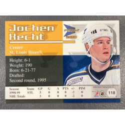 JOCHEN HECHT 1999-00 PACIFIC PRISM HOLOGRAPHIC GOLD RC 301/480
