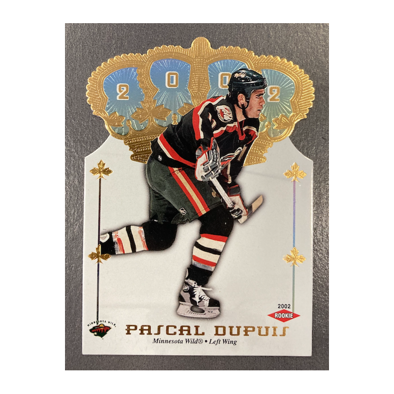 PACAL DUPUIS 2001-02 PACIFIC CROWN ROYALE DIE CUT RC 49/267