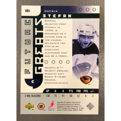 PATRIK STEFAN 2001-02 UD SP AUTHENTIC FUTURE GREATS 964/3000