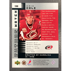 ERIK COLE 2001-02 UD SP AUTHENTIC RC 501/900