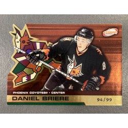 DANIEL BRIERE 2002-03 PACIFIC ATOMIC GOLD 94/99