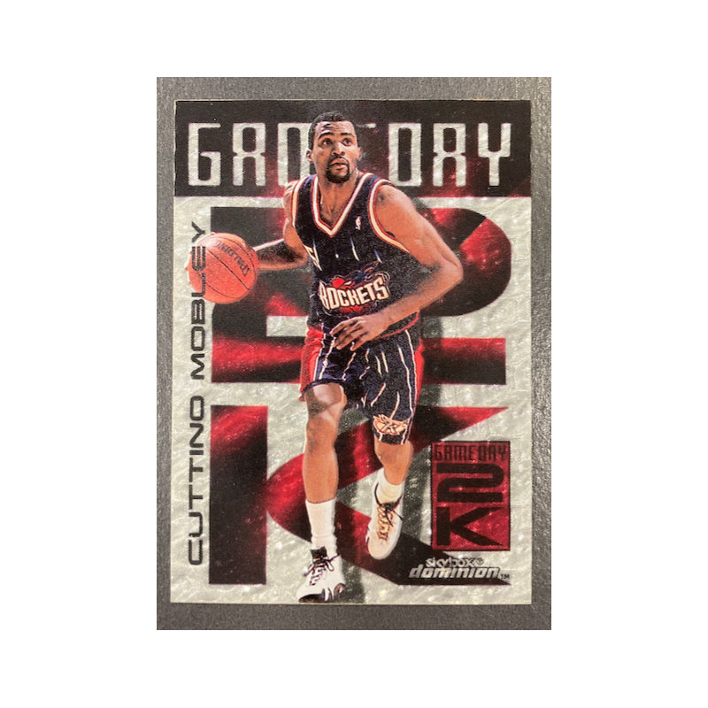 CUTTINO MOBLEY 1999-00 SKYBOX DOMINION GAME DAY 2K WARP TEK