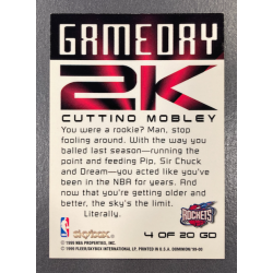 CUTTINO MOBLEY 1999-00 SKYBOX DOMINION GAME DAY 2K WARP TEK