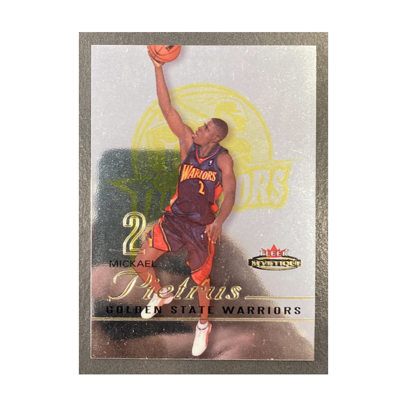 MICKAEL PIETRUS 2003-04 FLEER MYSTIQUE GOLD RC 22/50