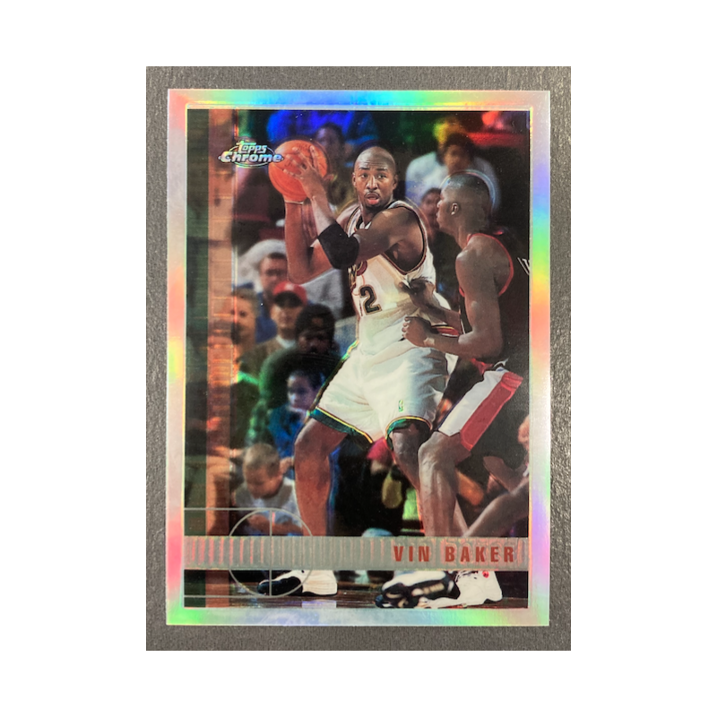 VIN BAKER 1997-98 TOPPS CHROME REFRACTOR 165