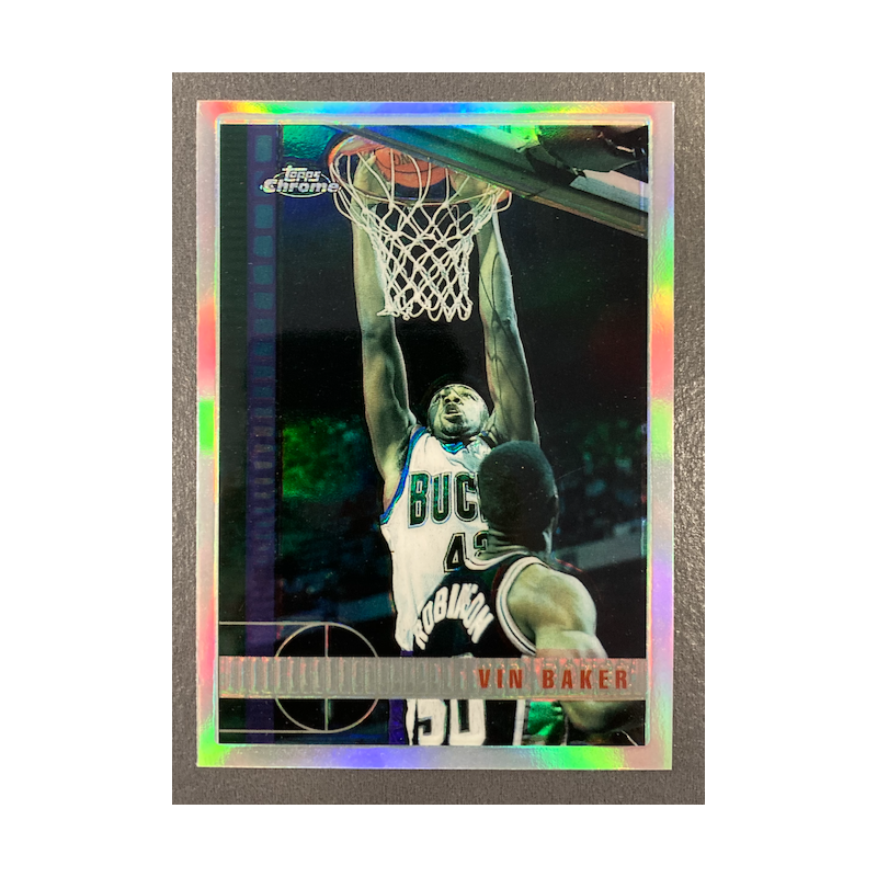 VIN BAKER 1997-98 TOPPS CHROME REFRACTOR 18