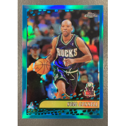 SAM CASSELL 2001-02 TOPPS CHROME REFRACTOR 102