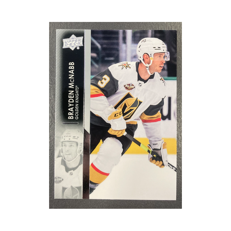 BRAYDEN McNABB 2021-22 UPPER DECK SERIES 2