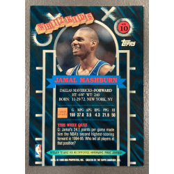 JAMAL MASHBURN 1995-96 TOPPS WHIZ KIDS WK10