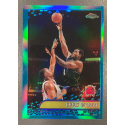 CHRIS WEBBER 2001-02 TOPPS CHROME REFRACTOR 40