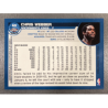 CHRIS WEBBER 2002-03 TOPPS CHROME REFRACTOR 69