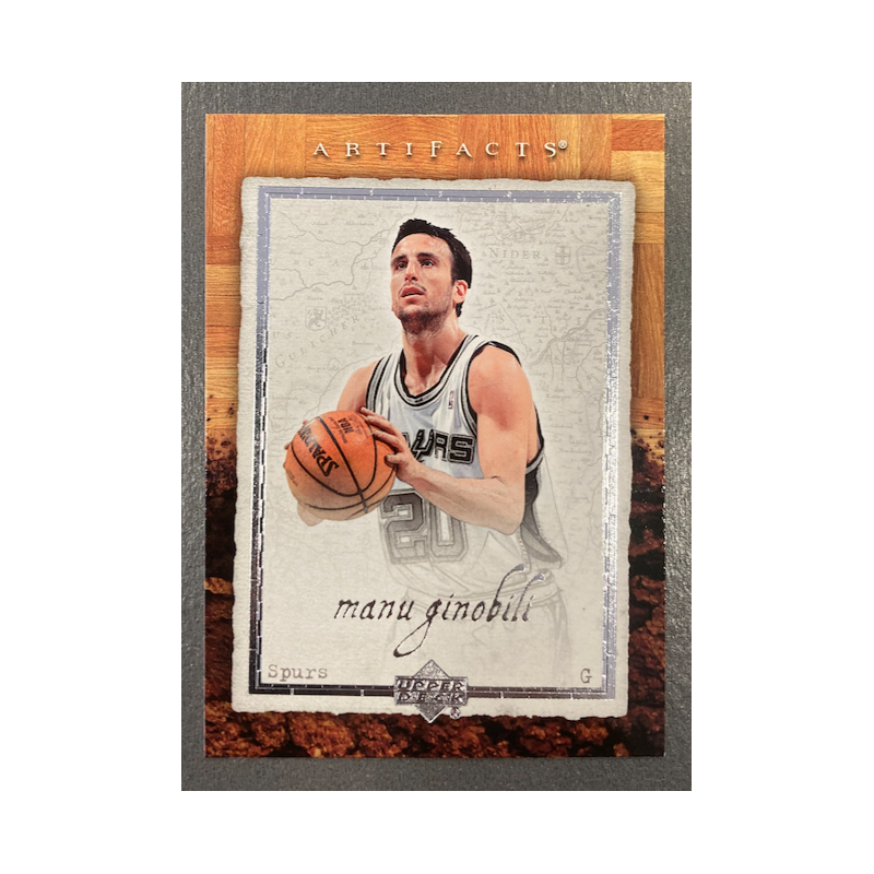 MANU GINOBILI 2007-08 UPPER DECK ARTIFACTS