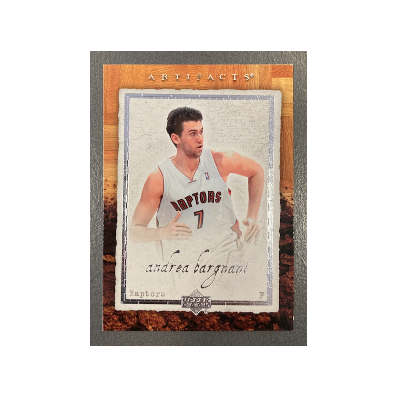 ANDREA BARGNANI 2007-08 UPPER DECK ARTIFACTS