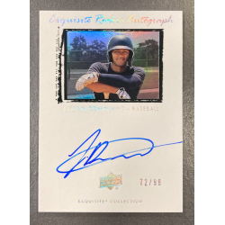 JASSON DOMINGUEZ 2020 EXQUISITE ROOKIE AUTOGRAPH /99