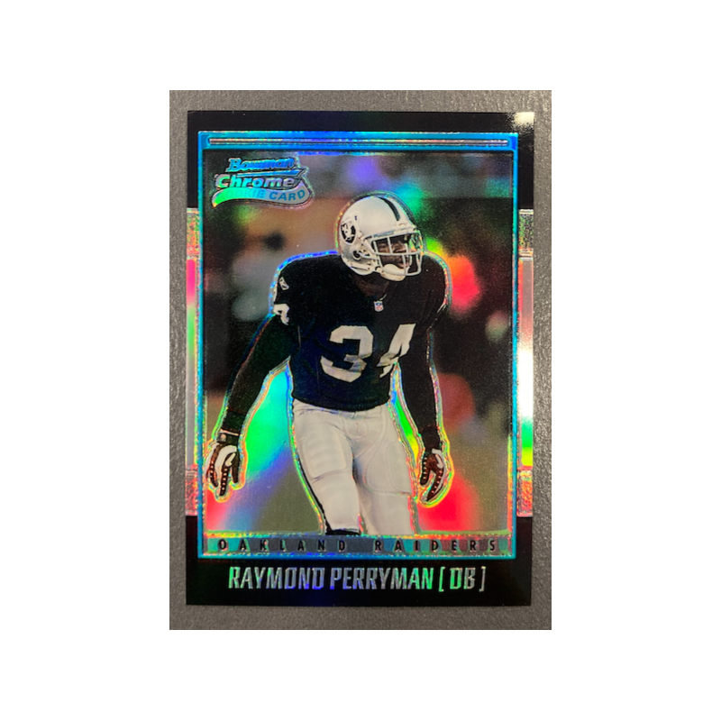 RAYMOND PERRYMAN 2001 BOWMAN CHROME REFRACTOR ROOKIE 467/1999