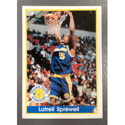 LATRELL SPREWELL 1994-95 PANINI STICKERS 139