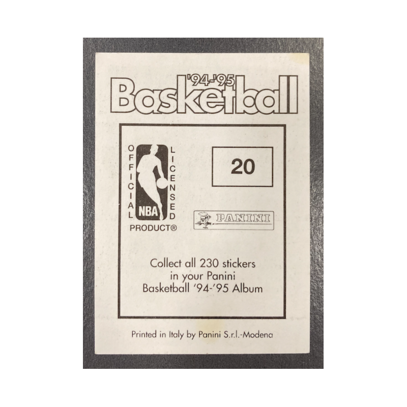 DOMINIQUE WILKINS 1994-95 PANINI STICKERS 20