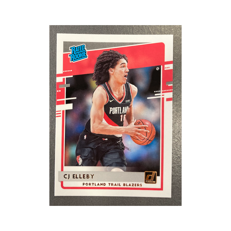 CJ ELLEBY 2020-21 DONRUSS RATED ROOKIE