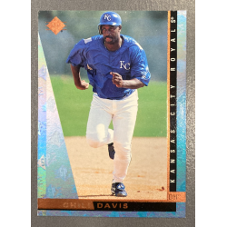 CHILI DAVIS 1997 UPPER DECK SP - EXMT CONDITION