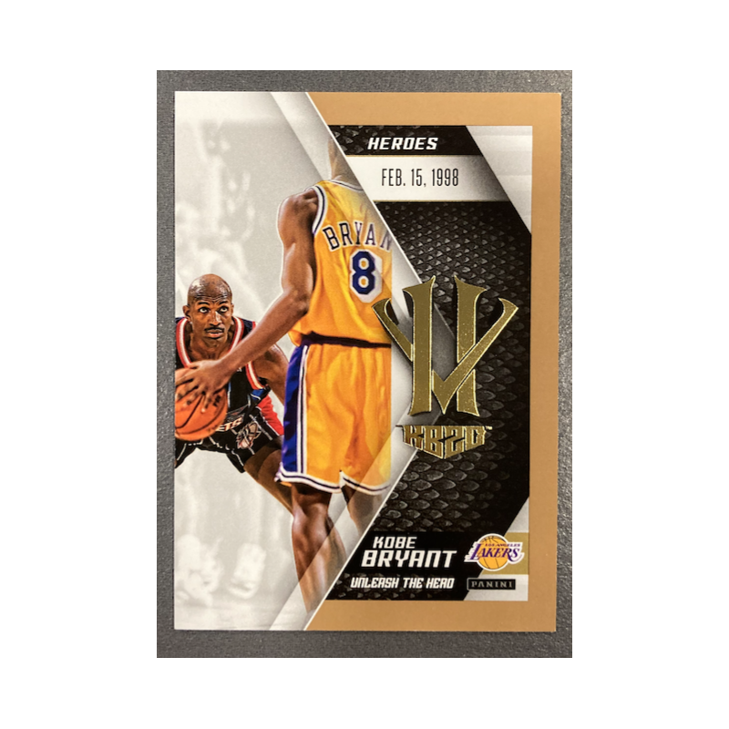 KOBE BRYANT 2015-16 PANINI KB20 UNLEASH THE HERO - 3