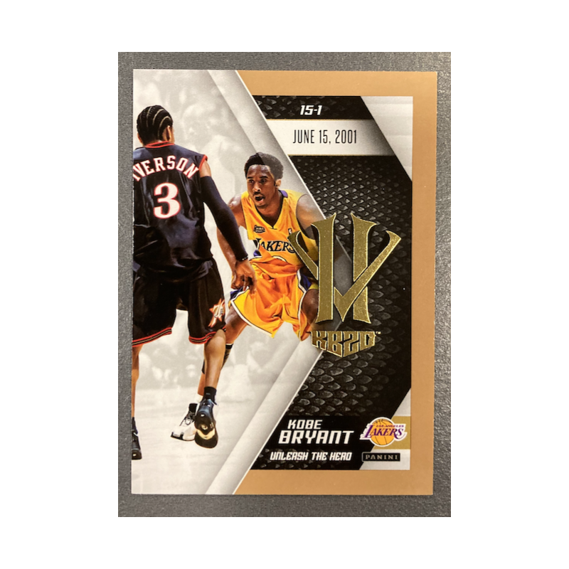 KOBE BRYANT 2015-16 PANINI KB20 UNLEASH THE HERO - 6
