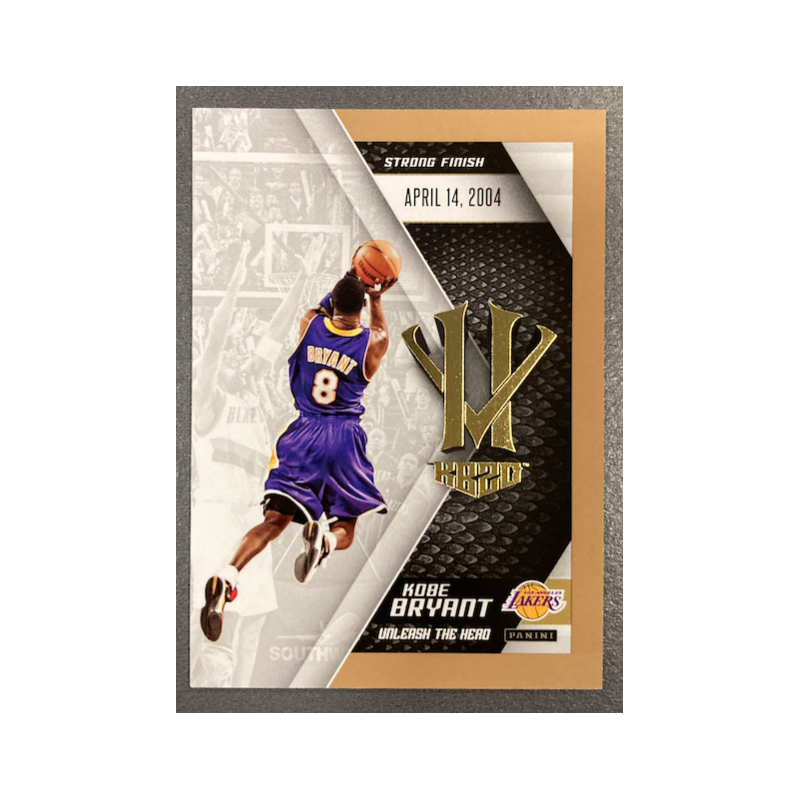 KOBE BRYANT 2015-16 PANINI KB20 UNLEASH THE HERO - 9