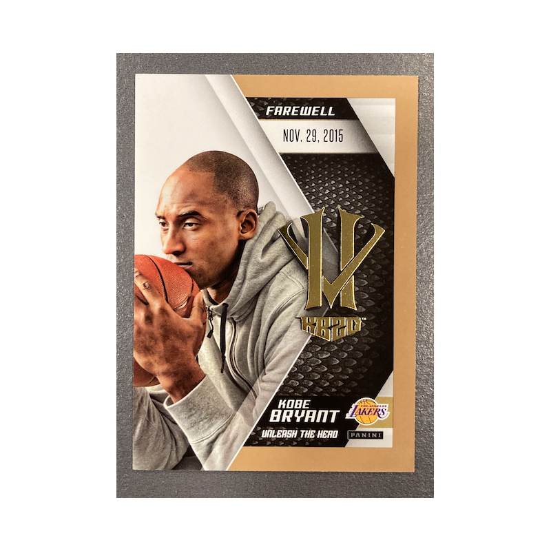 KOBE BRYANT 2015-16 PANINI KB20 UNLEASH THE HERO - 21