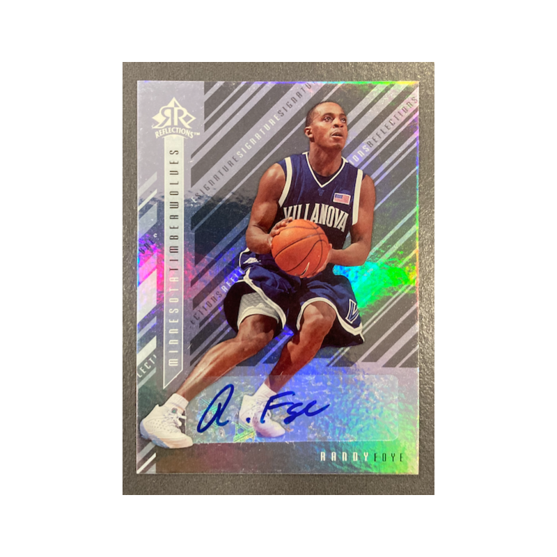 RANDY FOYE 2006-07 UPPER DECK REFLECTIONS AUTO - EXMT CONDITION