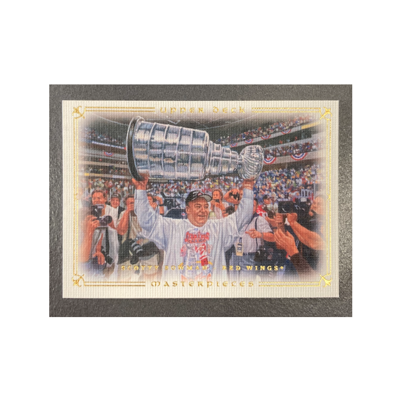 SCOTTY BOWMAN 2008-09 UPPER DECK MASTERPIECES
