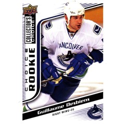 GUILLAUME DESBIENS 2009-10 UD CHOICE ROOKIE