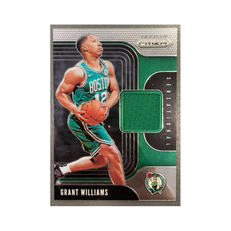 GRANT WILLIAMS 2019-20 PANINI PRIZM SENSATIONAL SWATCHES JERSEY