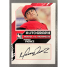 MARTIN PEREZ 2011 ITG HEROES & PROSPECT CLOSE UP AUTOGRAPH SILVER VERSION