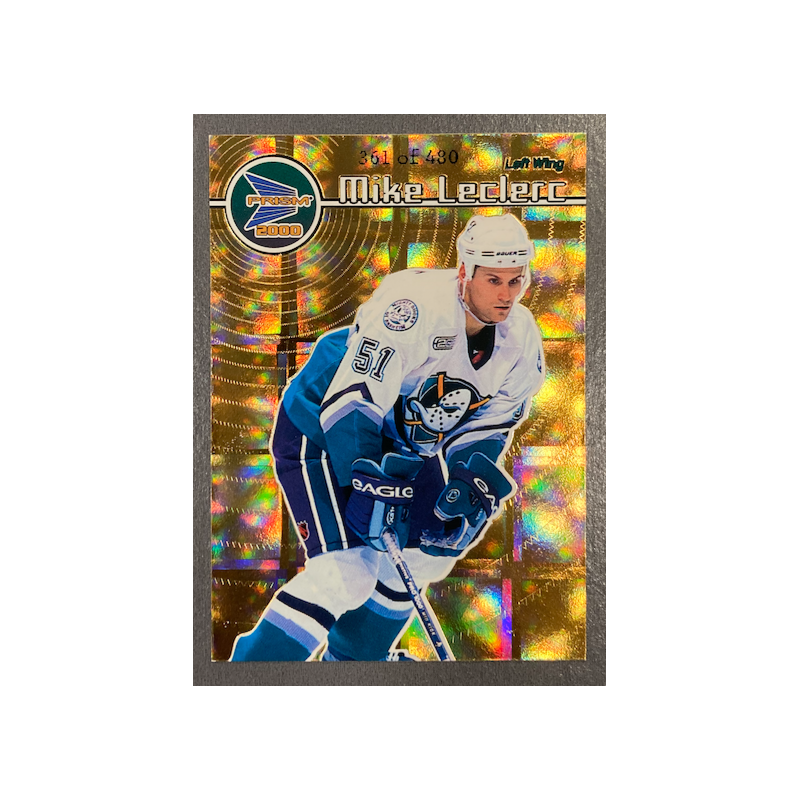 MIKE LECLERC 1999-00 PACIFIC PRISM HOLOGRAPHIC GOLD 361/480