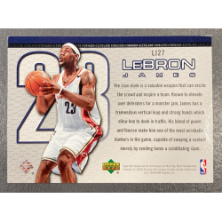 LEBRON JAMES 2005-06 UPPER DECK ROOKIE OF THE YEAR LJ27 - EXMT CONDITION