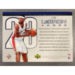 LEBRON JAMES 2005-06 UPPER DECK ROOKIE OF THE YEAR LJ30 - EXMT CONDITION