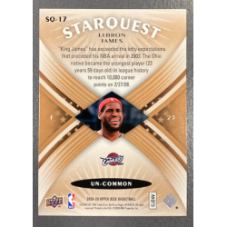 LEBRON JAMES 2008-09 UD STARQUEST SQ17 UN-COMMON