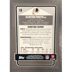 CLINTON PORTIS 2007 TOPPS DPP BLACK CHROME