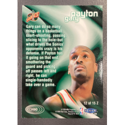GARY PAYTON 1997-98 FLEER ZONE - EXMT CONDITION