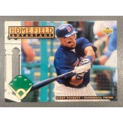 KIRBY PUCKETT 1994 UPPER DECK HOME FIELD ADVANTAGE