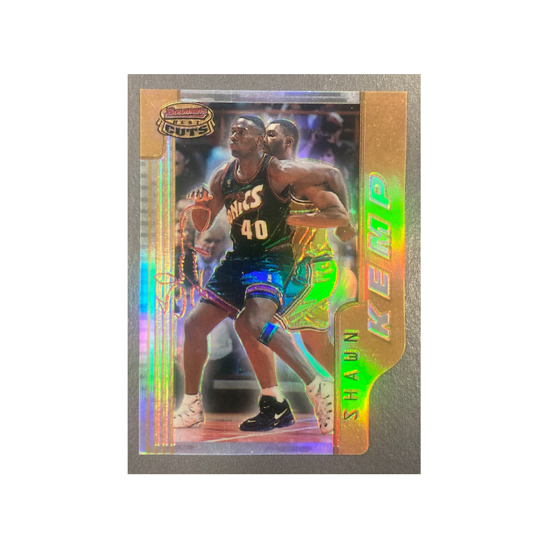 SHAWN KEMP 1996-97 BOWMAN BEST CUT DIE CUT REFRACTOR BC9