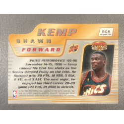 SHAWN KEMP 1996-97 BOWMAN BEST CUT DIE CUT REFRACTOR BC9