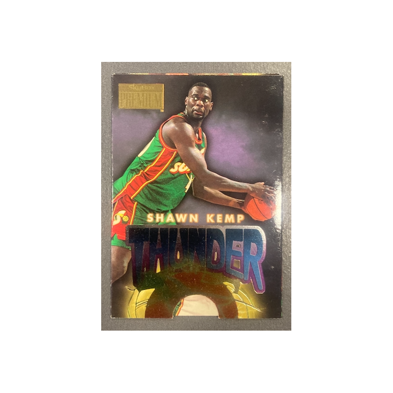 SHAWN KEMP / GARY PAYTON SKYBOX 1996-97 THUNDER & LIGHTNING