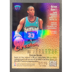 ANTONIO DANIELS 1997-98 TOPPS FINEST UNCOMMON REFRACTOR 116/1090