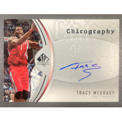 TRACY McGRADY 2006-07 UPPER DECK SP AUTHENTIC CHIROGRAPHY AUTO