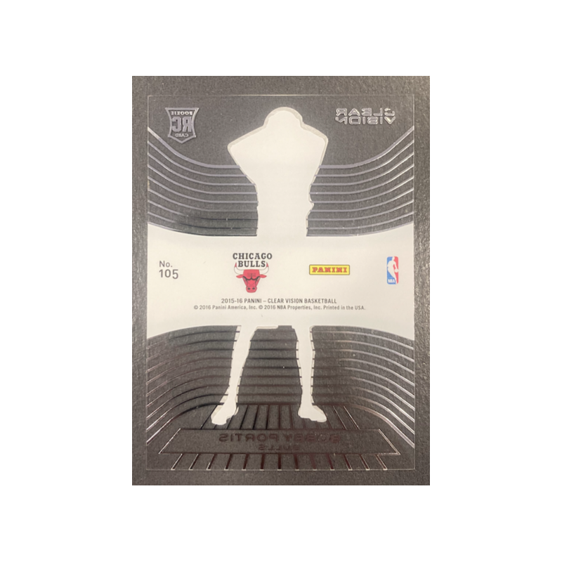 BOBBY PORTIS 2015-16 PANINI CLEAR VISION ROOKIE - 105