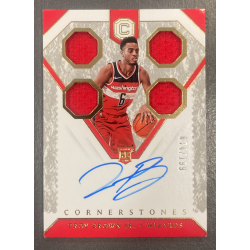 TROY BROWN JR 2018-19 PANINI CORNERSTONES JERSEY AUTO 74/199