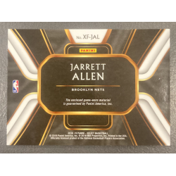 JARRETT ALLEN 2018/19 PANINI SELECT X-FACTOR JERSEY