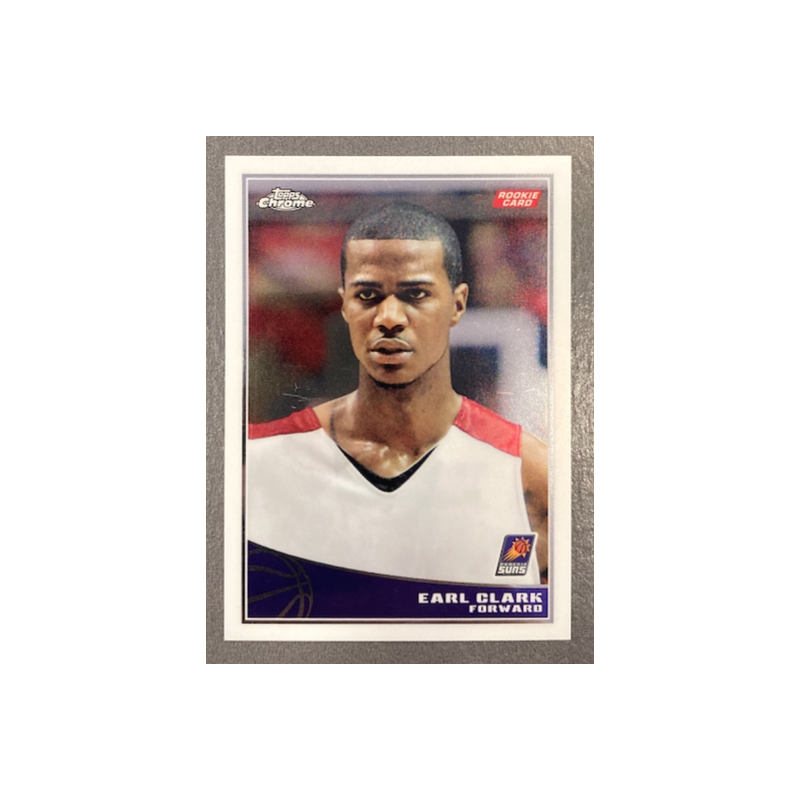 EARL CLARK 2009-10 TOPPS CHROME ROOKIE 784/999