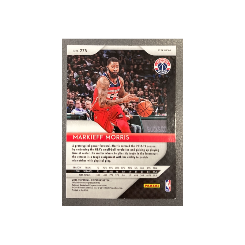 MARKIEFF MORRIS 2018-19 PANINI PRIZM PRIZM - 273